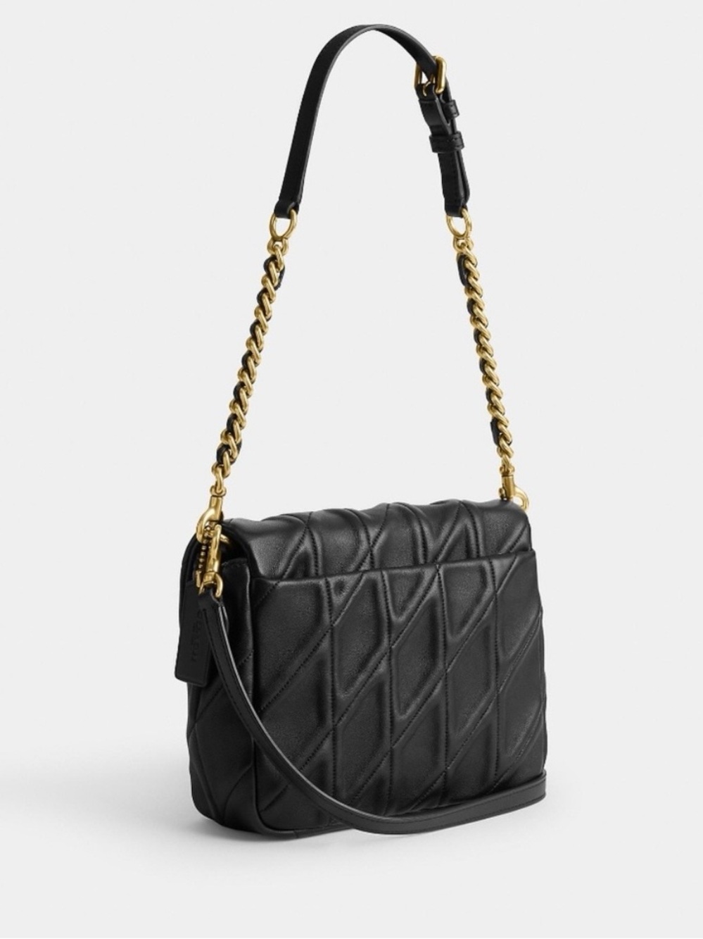 Coach Times Square Tabby Quilted
Leather Shoulder Bag 🖤 - Picture 4 of 9